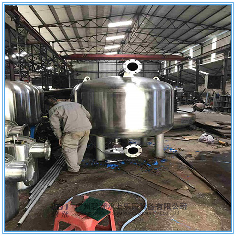 水上樂園過濾設(shè)備車間